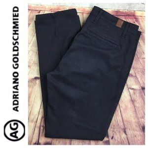 AG Adriano Goldschmied Navy Blue chino size 33